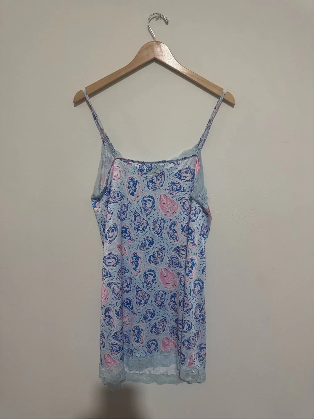 SIMPLY SOUTHERN ROBE & Night GownBLUE & Pink & WHITE Oyster SIZE Medium